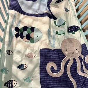 Lambs and Ivy Oceania 6 piece crib set